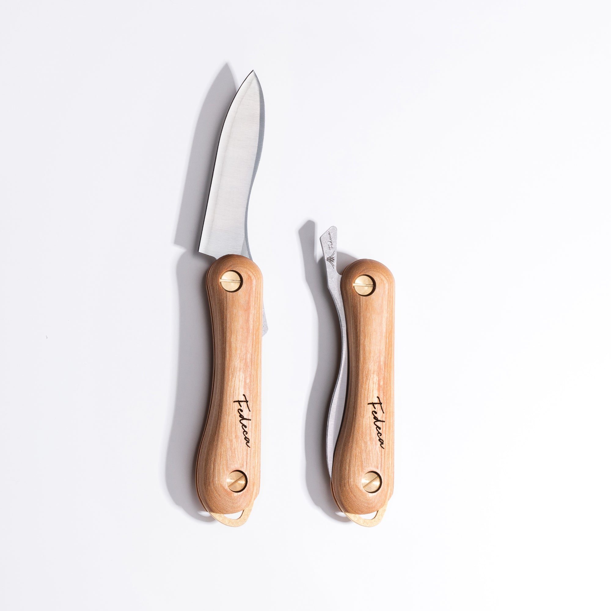 強化木】折畳式料理ナイフSolo プレーンホワイト 9,900円