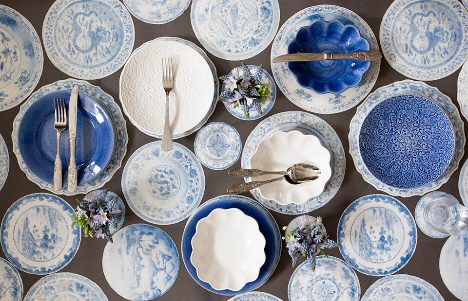 フルレースプレート 20cm | アンティークテイストの総レース柄