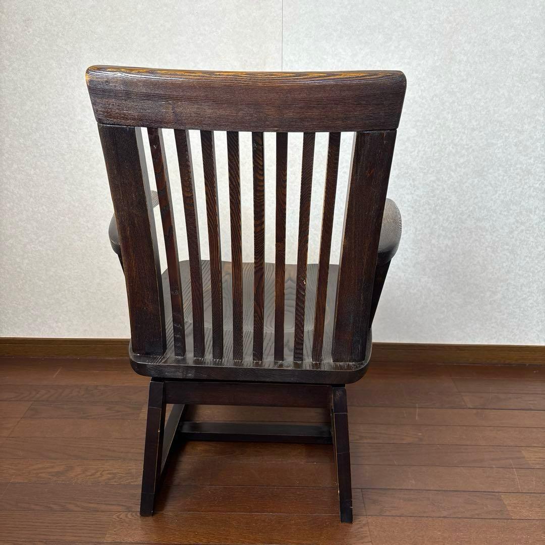 【良品】ヴィンテージ アームチェア 回転式