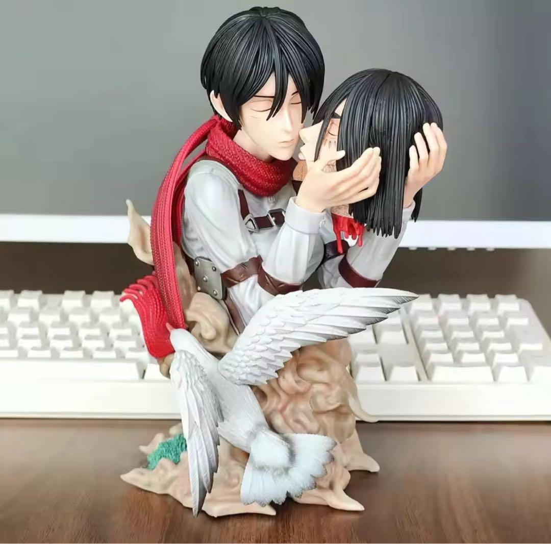 進撃の巨人 ミカサ&エレン フィギュア Season3