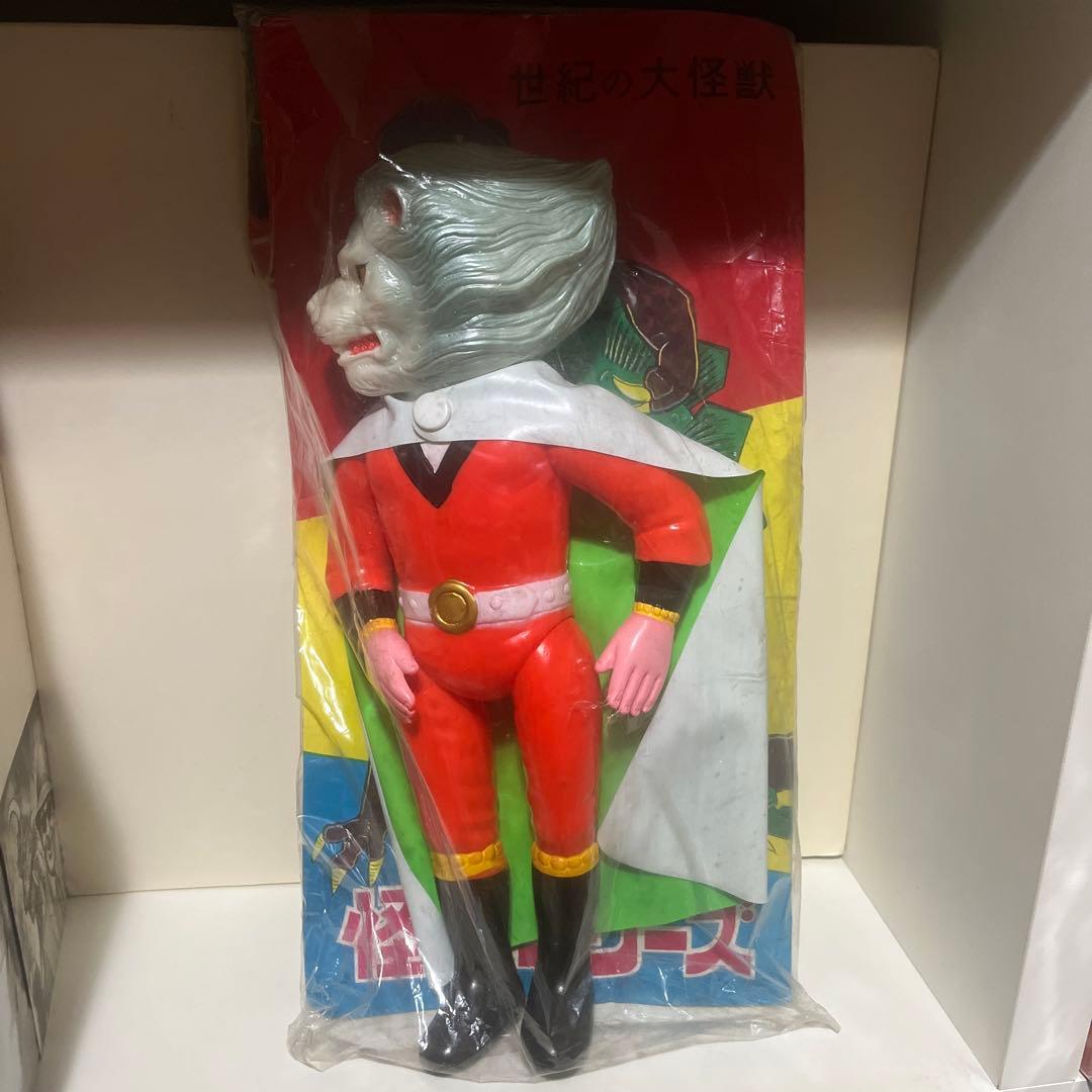 無版権 怪傑ライオン丸 ソフビ フィギュア 当時物 パチソフビ - メルカリ